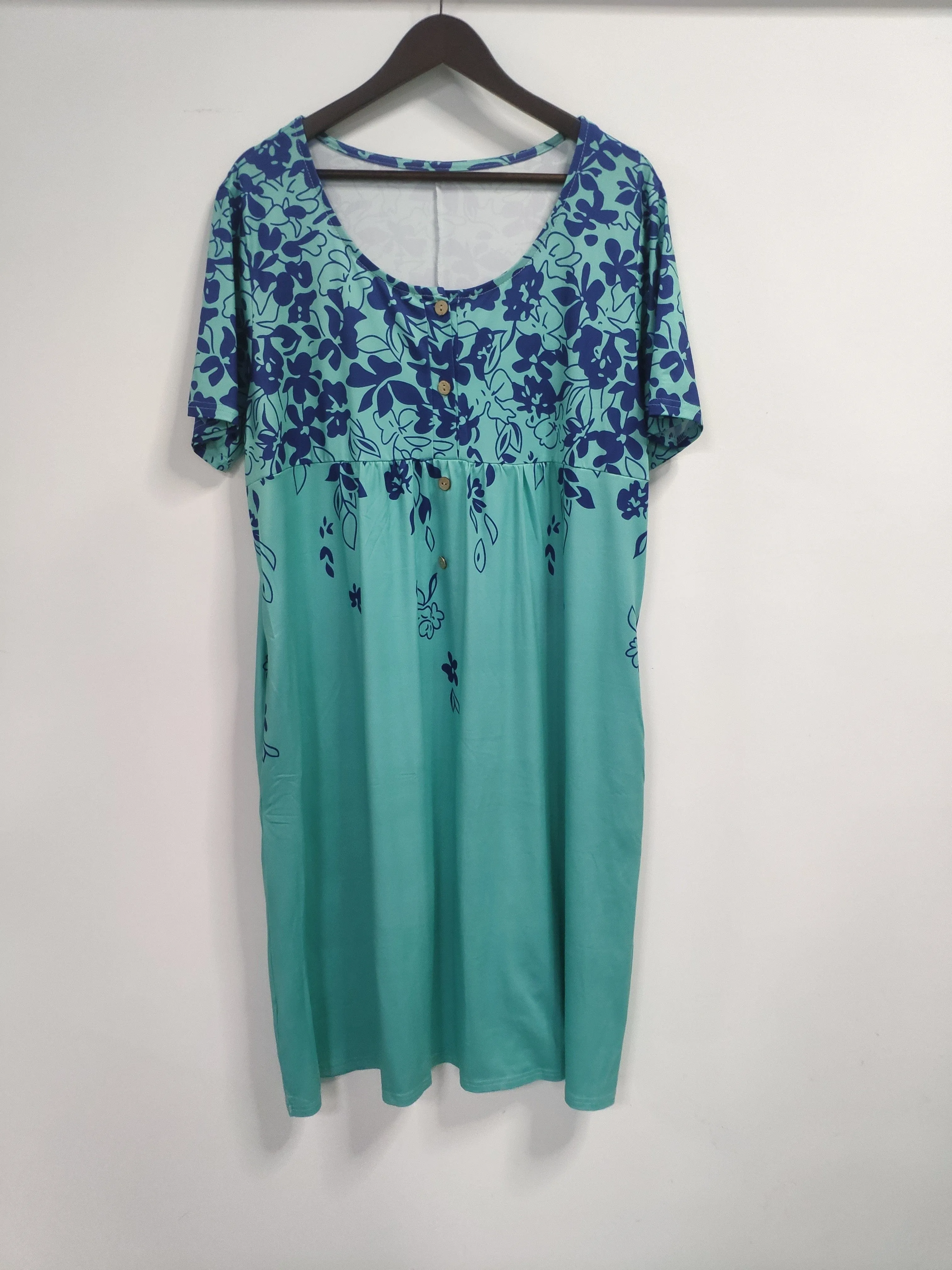 Casual Loose Short Sleeve Dress