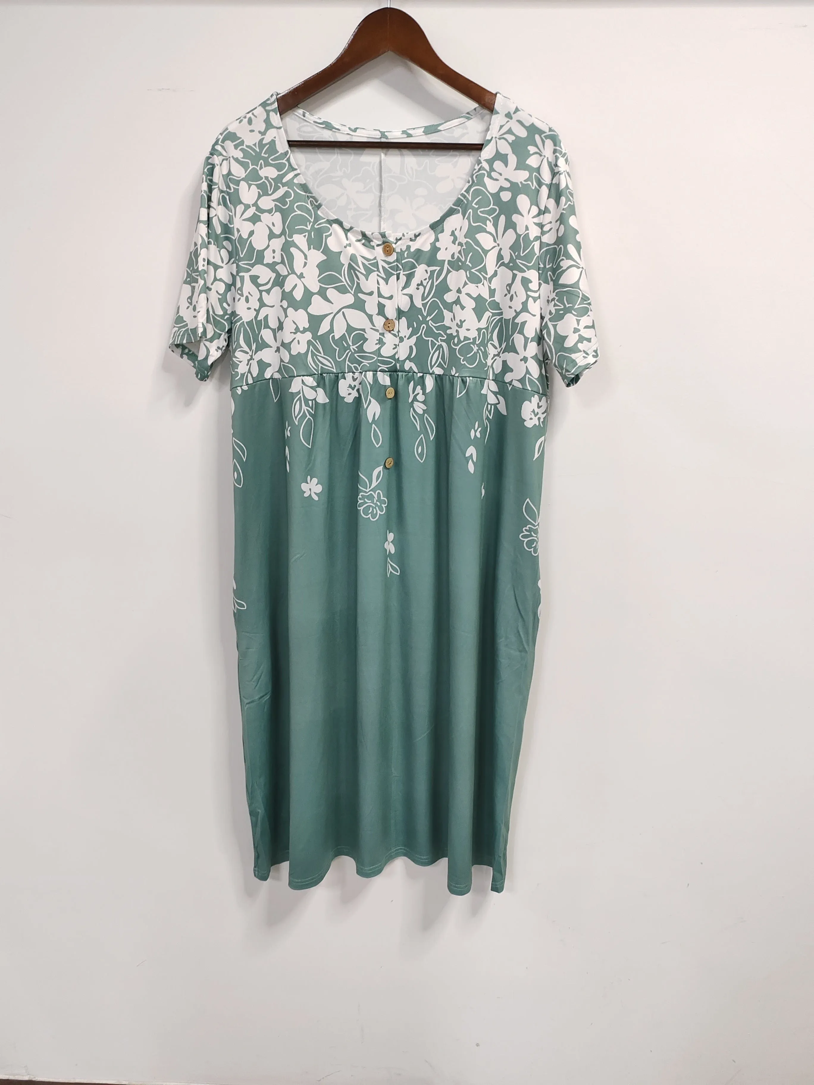 Casual Loose Short Sleeve Dress